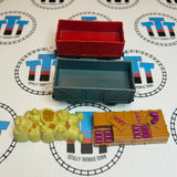 Cargo Cars (2009) with Potato/Jam Cargo from Talking Thomas Used - Trackmaster