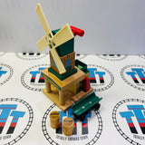 Toby's Windmill #4 Damaged Peg/Small Marks Wooden - Used
