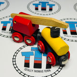 BRIO 33329 Vintage Railway Crane - Used