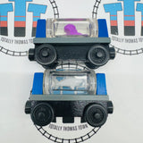 Aquarium Cars Round with Shark and Squid (Learning Curve) Clear Water Wooden - Used
