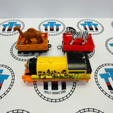 Animal Party Percy (2013 Mattel) Different Cargo Car Colours Good Condition Used - Trackmaster Revolution