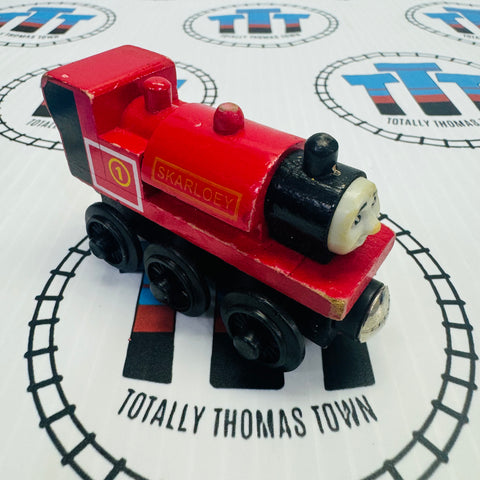 Skarloey (Learning Curve 1997) Fair Condition Wooden - Used