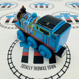 Thomas - Happy Birthday Thomas (Mattel) Fair Condition Chipping Paint Wooden - Used