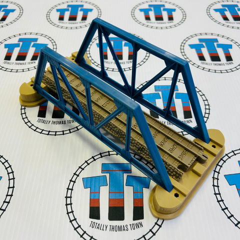 Blue Sodor Bay Bridge Short Used - Trackmaster