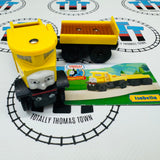 Isabella & Trailer with Card (Learning Curve 2003) Good Condition Wooden - Used