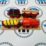 Supplies Train with Buffer and Track BIGJIGS Rail Wooden - New no Box