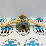 Mountain Overpass Tunnel with Sound and Track #5 Marked Fair Condition Wooden - Used