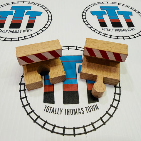 Buffer Track 2 Pieces Wooden - Other