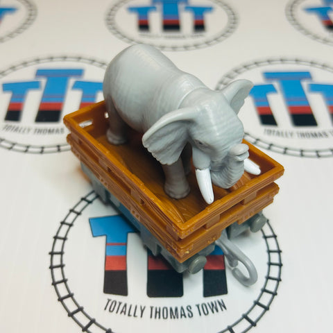 Cargo Car with Elephant Used - Trackmaster Revolution