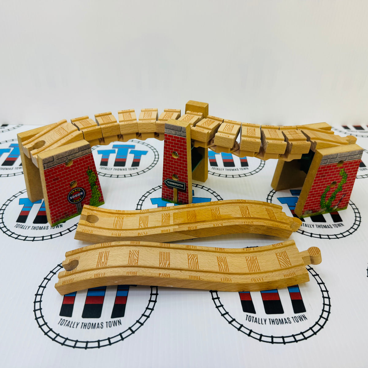 Wacky Track Bridge #1 Good Condition Wooden - Used – Totally Thomas Town