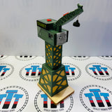 Deluxe Motorized Cranky #4 Glued Together Damaged WORKING Wooden - Used