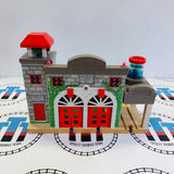 Deluxe Fire Station #1 with Lights and Sound Wooden - Used