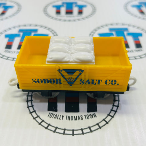 Sodor Salt Co. Cargo Car (2009 Mattel) Good Condition Used - Trackmaster