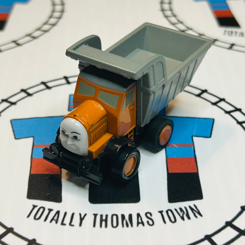 Max (Grey Windows) No Stickers Pull Along Capsule Plarail - Used