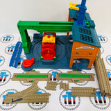 Spin & Fix Thomas Steamworks Set NO Repair Gun/Paper Walls Modified Track Used - Trackmaster