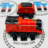 Motorized Battery James & Tender (Mattel) Slow Wooden - Used
