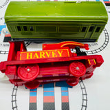 Harvey Missing 1 Side Rod and Passenger Car #4 (2009 Mattel) Noisy Used - Trackmaster