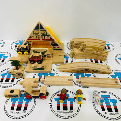 BRIO Egyptian Adventure Set 33917 See Notes Wooden - Used