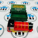 Victor (2009 Mattel) Noisy Fair Condition with Cars Used - Trackmaster