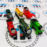 Train Value Pack #1 Fair/Poor Condition Chipping Paint/Discoloured/Missing Pieces Thomas Brand Wooden - Used