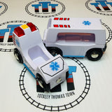 BRIO Light & Sound Ambulance No Figure 33551 Wooden - Used