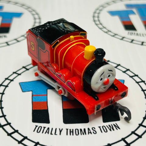 Bee Sting James Peeling Stickers Pull Along Capsule Plarail - Used