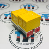 Yellow Box Car Jet Engine Fair Condition Used - TOMY