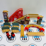 Speedy Surprise Drop Set with James (Discoloured Face/Rocks) Wooden - Used