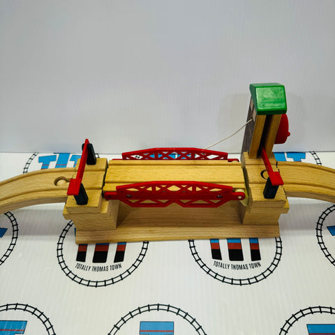 BRIO Lifting Bridge 33757 with Track Used - Wooden