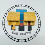 Buffer Pack Track - 2 Pieces Discoloured Thomas Brand Wooden - Used
