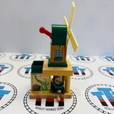 Toby's Windmill #5 Damaged Blade/Missing 1 Barrel Wooden - Used