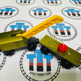 Breakdown Train & Flatbed ( Learning Curve 2000) Fair Condition Wooden Rare - Used