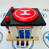 Rescue Hospital Painted Top  (2002) Fair Condition #3 Wooden - Used