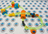 Glowing Mine Set Complete with Trains (2 Different Pieces Not Glowing) Trackmaster Revolution - Used
