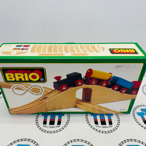 BRIO 33125 Vintage Railway Set Wooden - In Box