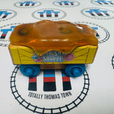 Caramel Car Tan Base (Thomas Wood Mattel) Good Condition Wooden - Used
