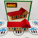 BRIO Hotel 33577 Rare Good Condition in Box Wooden - Used