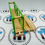 Sodor Bay Bridge Green #1 Clickity Clack Wooden - Used