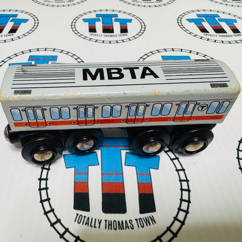 MBTA Boston Red Line Other Brand Train Fair Condition Wooden - Used