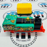Construction Gina with Box Car (2013 Mattel) Good Condition Used - Trackmaster Revolution
