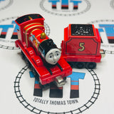 James and the Flying Kipper Different Tender (2012) Fair Condition Missing Accessory/Cargo Car Used - Take n Play