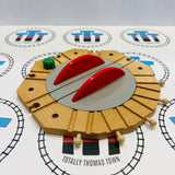 Round About Action Turntable #1 Good Condition (1996) Clickity Clack Wooden - Thomas