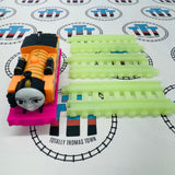 Hyper Glow Nia with 3 Track Piece (2017) Good Condition Used - Trackmaster Revolution