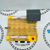 Deluxe Railroad Crossing with Lights #4 Wooden - Used