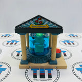 Sodor Aquarium Station NOT WORKING (Fish Don’t Move/Chipped Magnet) Rare Wooden - Used