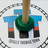 Down by The Docks Set (Missing Yield Sign/Glued Signal/Different Cargo Car) Wooden - Used in Box