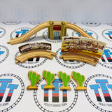 Disney Pixars Cars Station Track Pack #1 Wooden - Used