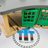 Roundhouse 1996 with Older Style Switch Track #3 Good Condition Ultra Rare Wooden - Used