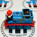 Winter Thomas with Snowflakes and Santa Hat (2002) Used - Take Along