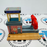 Deluxe Wellsworth Water Tower with Lights and Sounds and Track #1 Corroded Terminals Wooden - Used